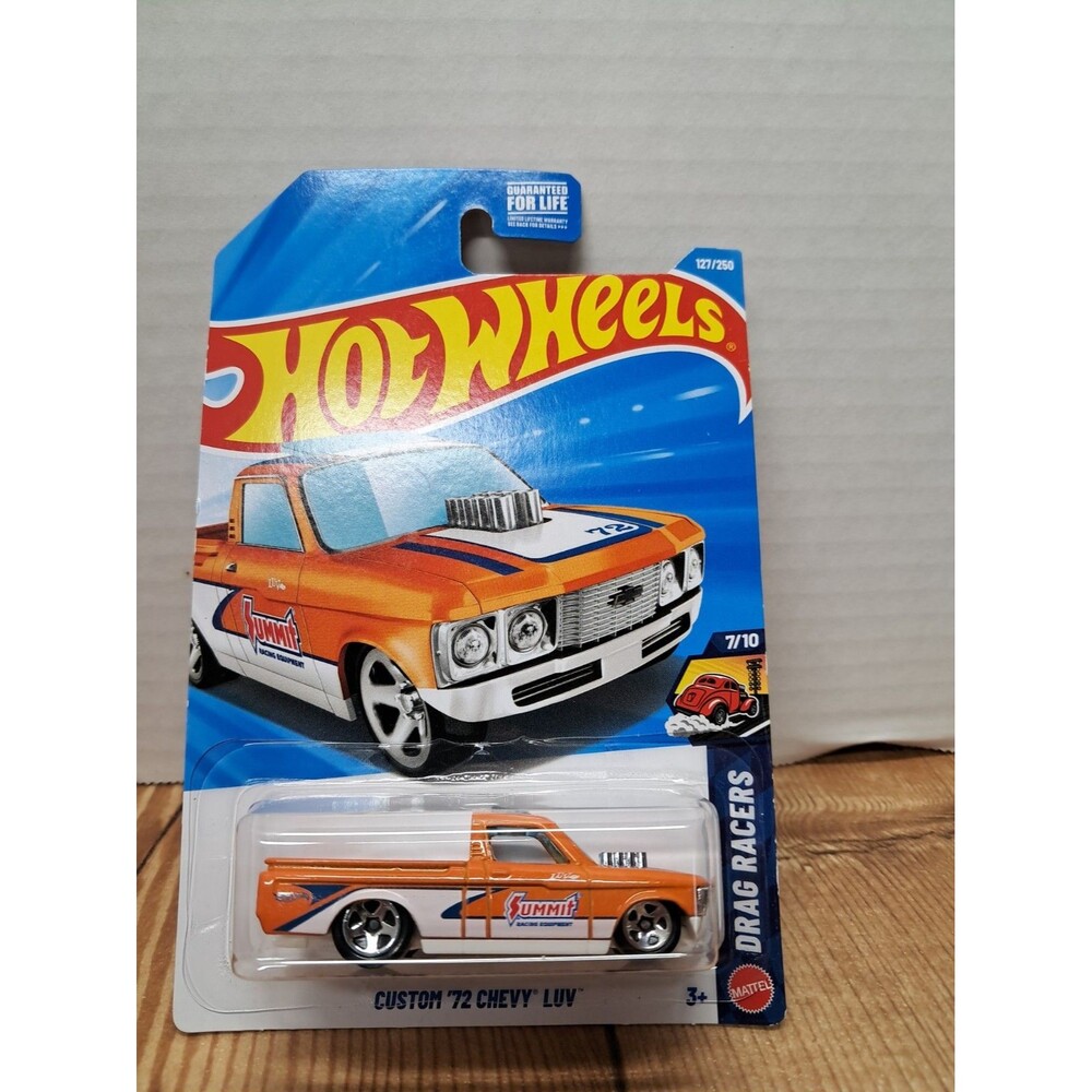 NEW 2026 Hot Wheels F Case HW Custom '72 Chevy Luv orange drag racers 127/250